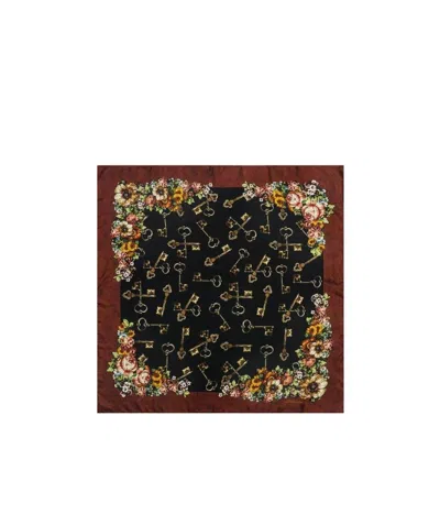 DOLCE & GABBANA PRINTED SILK SCARF