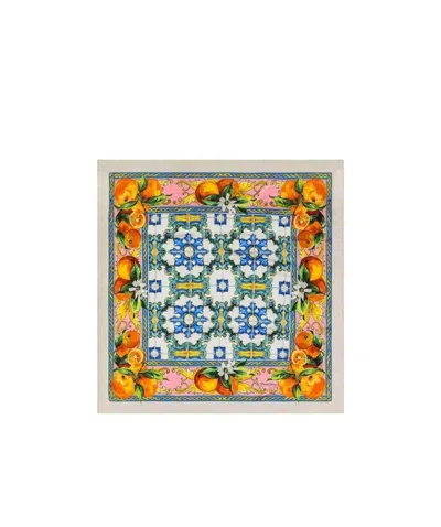 DOLCE & GABBANA PRINTED SCARF