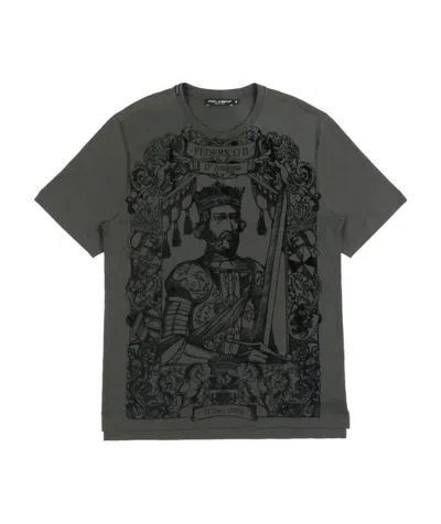 DOLCE & GABBANA PRINTED T-SHIRT