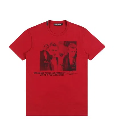 DOLCE & GABBANA PRINTED T-SHIRT
