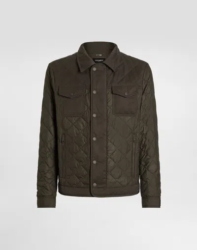 DOLCE & GABBANA QUILTED JACKET