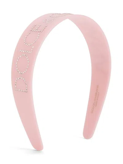 DOLCE & GABBANA RHINESTONE-EMBELLISHED HEAD BAND