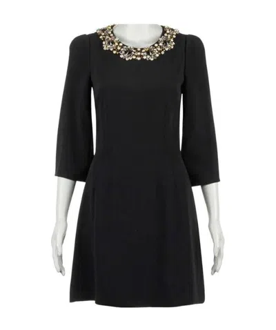 DOLCE & GABBANA ROUND NECK DRESS