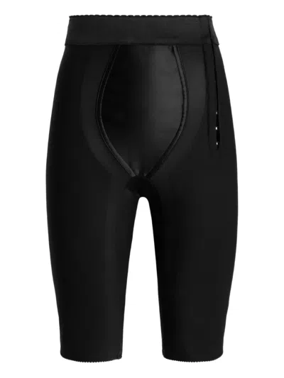 DOLCE & GABBANA SATIN-PANELLED SHORTS