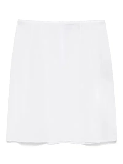 DOLCE & GABBANA SEMI-SHEER MINI SKIRT