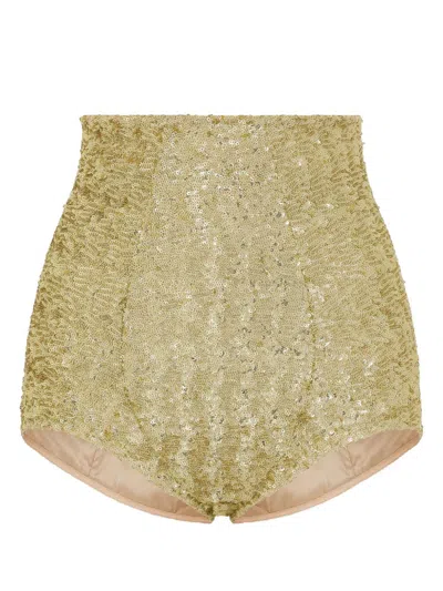 DOLCE & GABBANA SEQUINNED BRIEFS