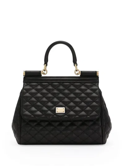 DOLCE & GABBANA SICILY QUILTED HANDBAG