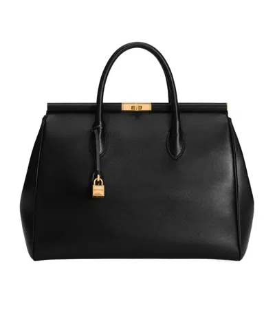 DOLCE & GABBANA DOLCE  GABBANA MARLENE TURN-LOCK FASTENED HANDBAG