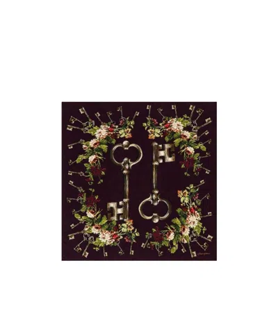 DOLCE & GABBANA SILK PRINTED SILK SCARF