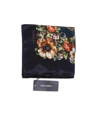 DOLCE & GABBANA SILK PRINTED SILK SCARF
