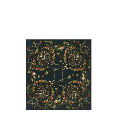 DOLCE & GABBANA SILK PRINTED SILK SCARF