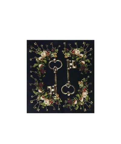 DOLCE & GABBANA SILK PRINTED SILK SCARF