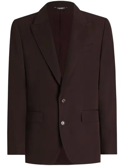 DOLCE & GABBANA SINGLE-BREASTED BLAZER