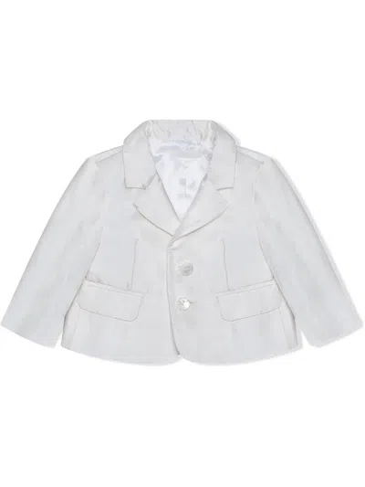DOLCE & GABBANA SINGLE-BREASTED SILK BLAZER