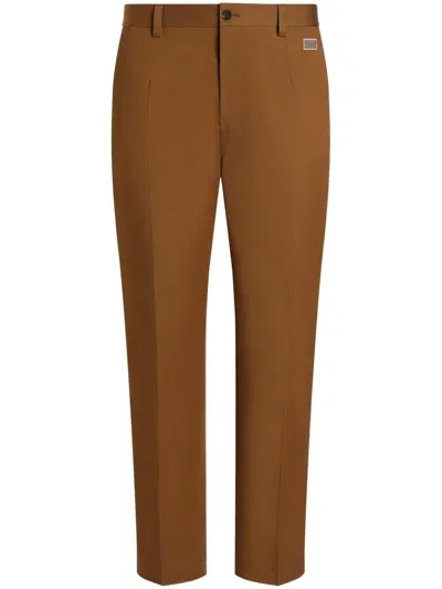 DOLCE & GABBANA SLIM-CUT TROUSERS