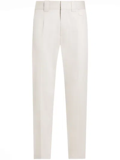 DOLCE & GABBANA SLIM-CUT TROUSERS