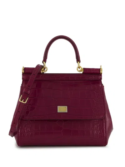 DOLCE & GABBANA SMALL SICILY 62 TOTE BAG