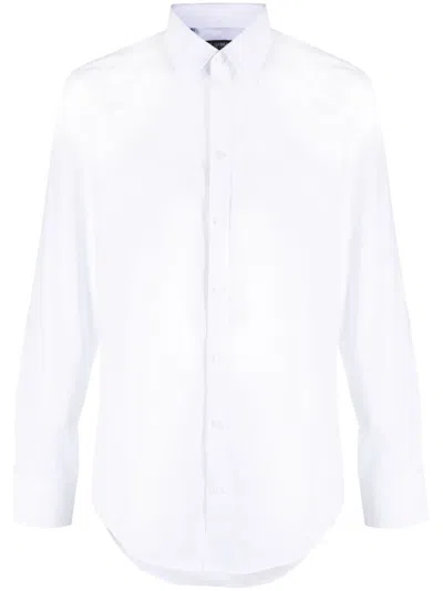 DOLCE & GABBANA SPREAD-COLLAR COTTON SHIRT