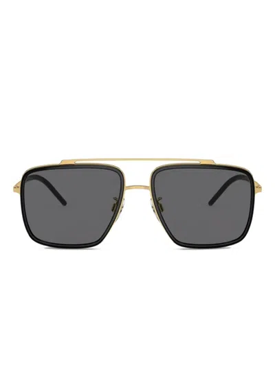 DOLCE & GABBANA SQUARE-FRAME SUNGLASSES