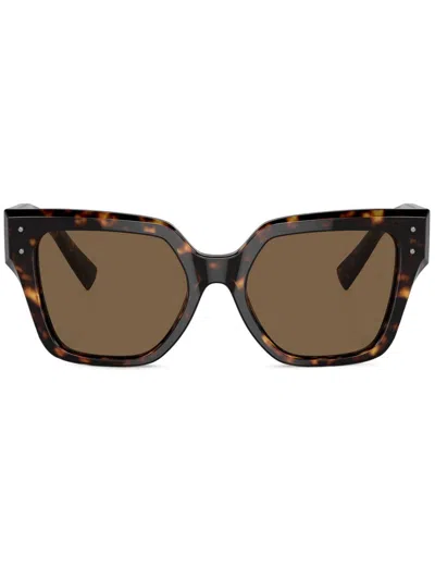 DOLCE & GABBANA SQUARE FRAME SUNGLASSES