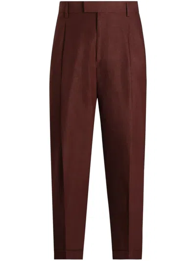 DOLCE & GABBANA STRAIGHT-LEG TAILORED TROUSERS