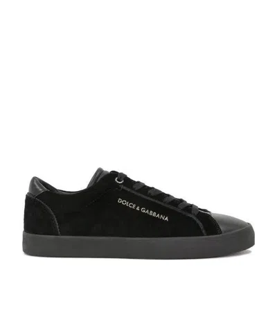 DOLCE & GABBANA STRAP-UP CASUAL SNEAKERS
