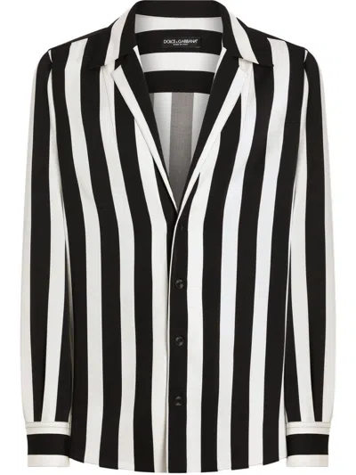 DOLCE & GABBANA STRIPED SHIRT