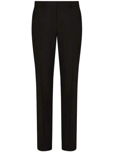 DOLCE & GABBANA TAILORED SLIM-CUT TROUSERS