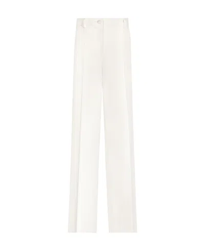 DOLCE & GABBANA DOLCE  GABBANA DOUBLE CREPE FLARED PANTS