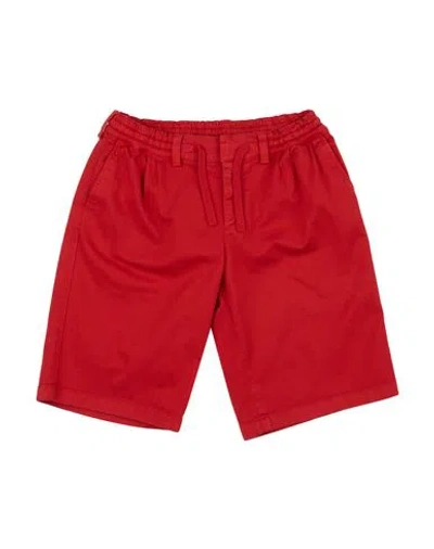 DOLCE & GABBANA DOLCE & GABBANA TODDLER BOY SHORTS & BERMUDA SHORTS RED SIZE 6 COTTON, ELASTANE