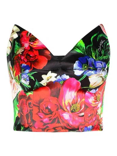 DOLCE & GABBANA MULTICOLOR VISCOSE TOP