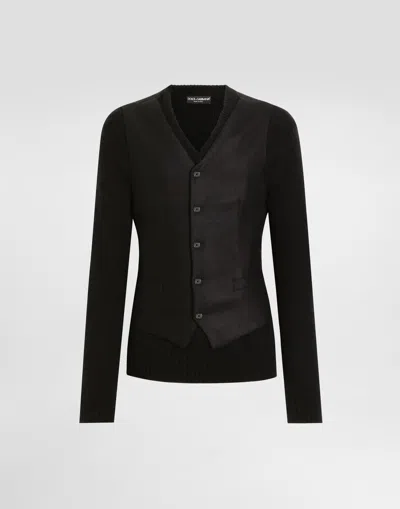 DOLCE & GABBANA V-NECK PULLOVER