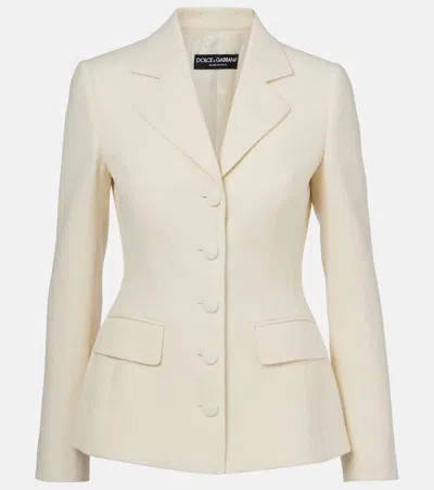 DOLCE & GABBANA VIRGIN WOOL BLAZER