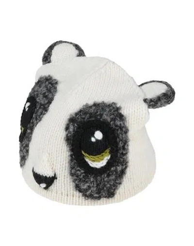 DOLCE & GABBANA DOLCE & GABBANA TODDLER GIRL HAT CREAM SIZE ONESIZE WOOL, CASHMERE, VIRGIN WOOL, ACRYLIC, ALPACA WOO