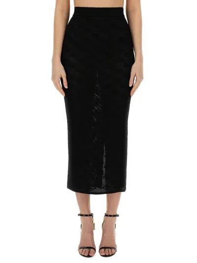 DOLCE & GABBANA DOLCE & GABBANA WOMEN DG SKIRT ALL OVER