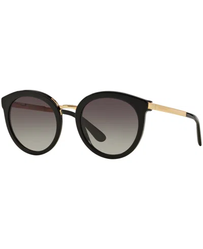 DOLCE & GABBANA WOMEN'S SUNGLASSES, DG4268 GRADIENT