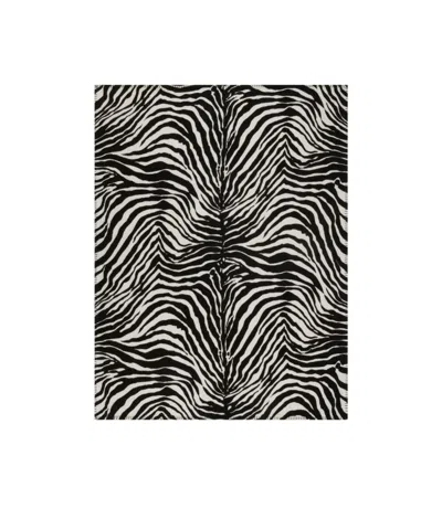 DOLCE & GABBANA DOLCE  GABBANA ZEBRA PRINTED BLANKET