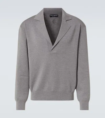 DOLCE & GABBANA WOOL-BLEND SWEATER
