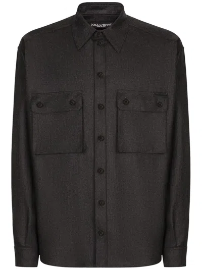 DOLCE & GABBANA WOOLEN SHIRT