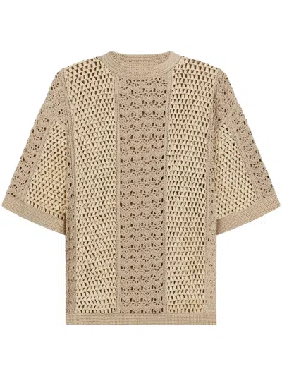 DOLCE & GABBANA WOVEN T-SHIRT