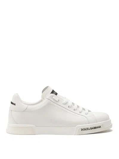 DOLCE & GABBANA ZAPATILLAS - BLANCO