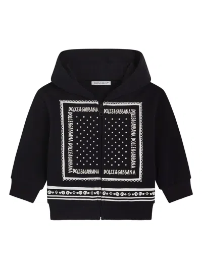 DOLCE & GABBANA ZIP-UP HOODIE