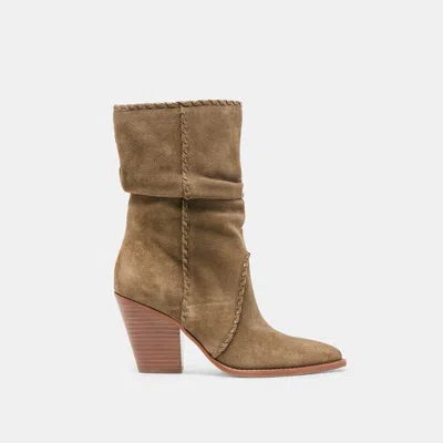 DOLCE VITA JULITH BOOTS OLIVE SUEDE