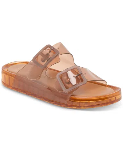 DOLCE VITA WOMEN'S JULIO JELLY DOUBLE-BAND JELLY FOOTBED SANDALS