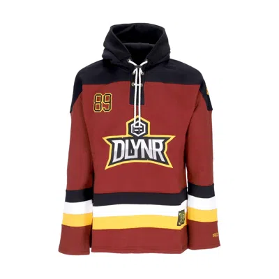 DOLLY NOIRE MEN'S HOCKEY SWEATSHIRT GOAT CLASSIC HOCKEY HOODIE BORDEAUX