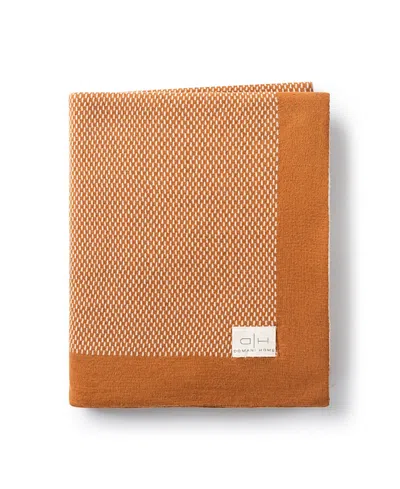 DOMANI HOME IBIZA RUST THROW BLANKET