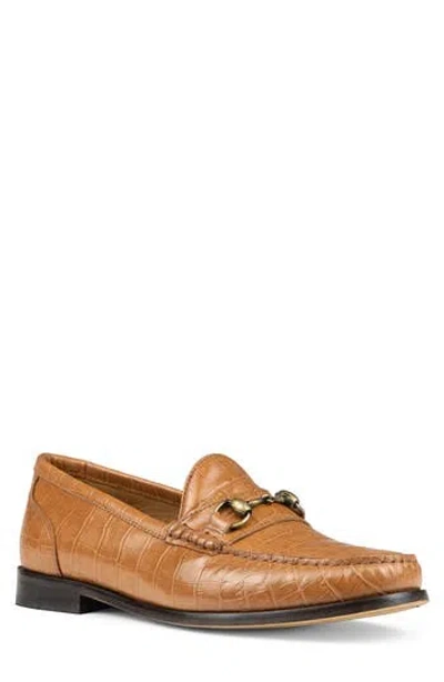 DONALD PLINER DONALD PLINER CROC EMBOSSED BIT LOAFER