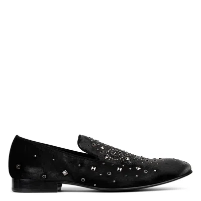 DONALD PLINER MEN SPENCER BLACK STUDDED DRESS
