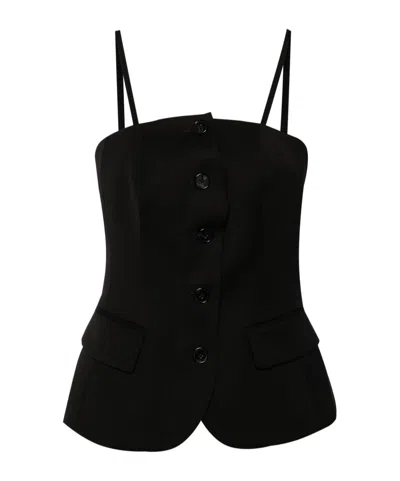 DONDUP BUTTON-UP TANK TOP