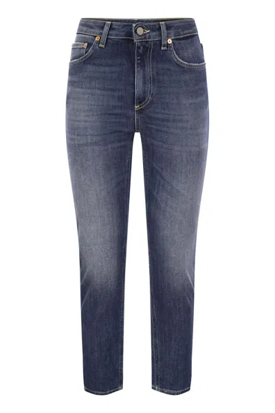 DONDUP DONDUP CINDY - REGULAR STRETCH DENIM JEANS